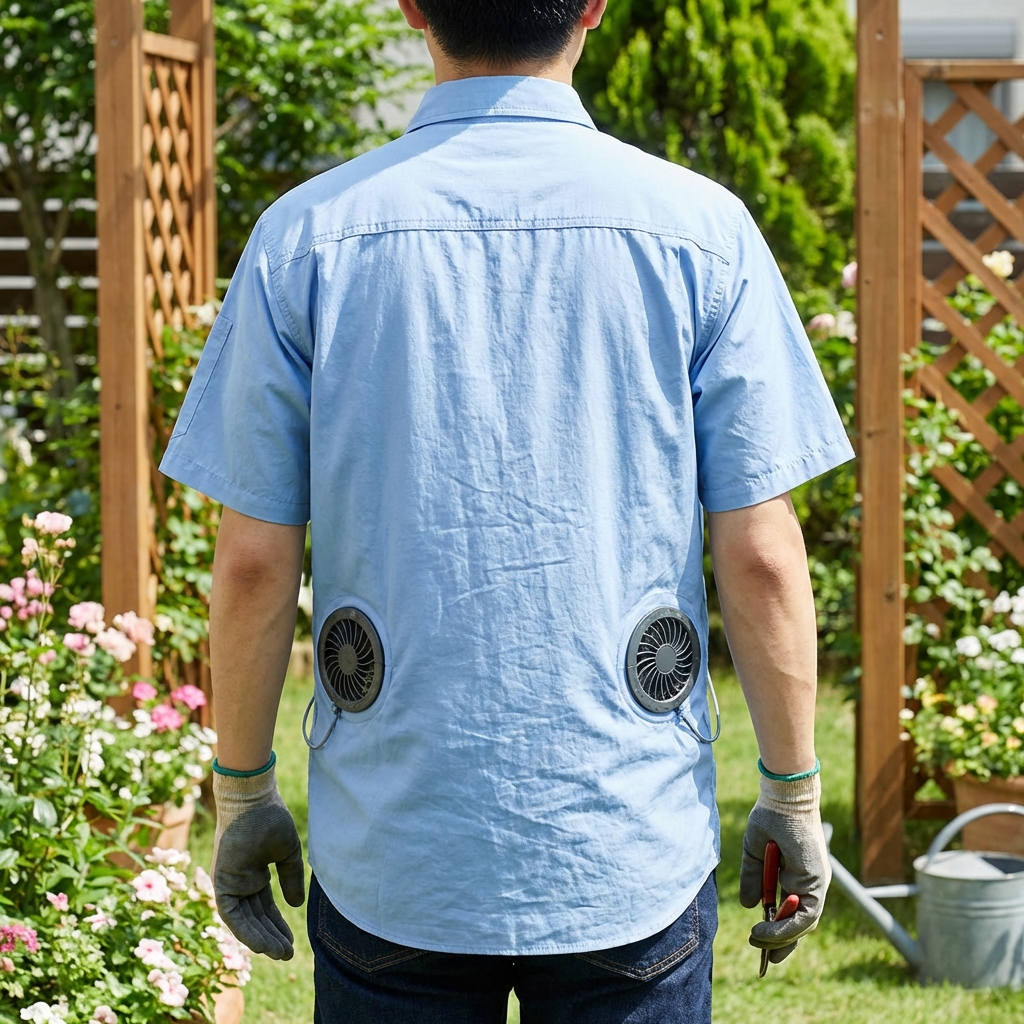 Iris Ohyama Cool Wear Casual Blue