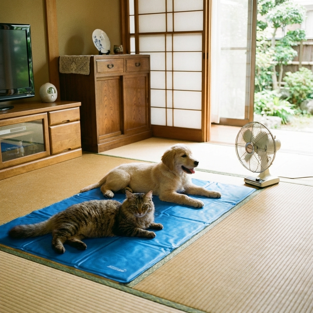犬の散歩での暑さ対策